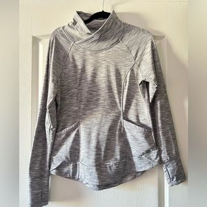 90 Degrees Fleece Lined Athletic Long Sleeve Shirt